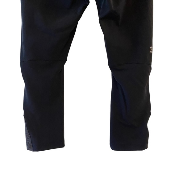 Isachi Athleisure Italy Capri Pants Black Womens Size Medium - Picture 6 of 9